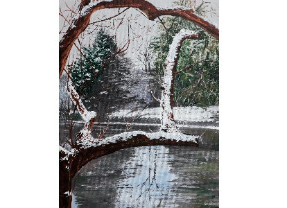 (image for) Snow, River Almond